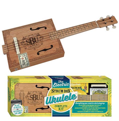 The Electric Strum Box Ukulele Complete Kit Includes 